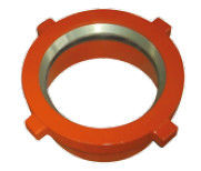 Porcellana Unione rossa di pneumatico dell'attrezzatura dell'impianto offshore ed incastrare unione d'acciaio fornitore
